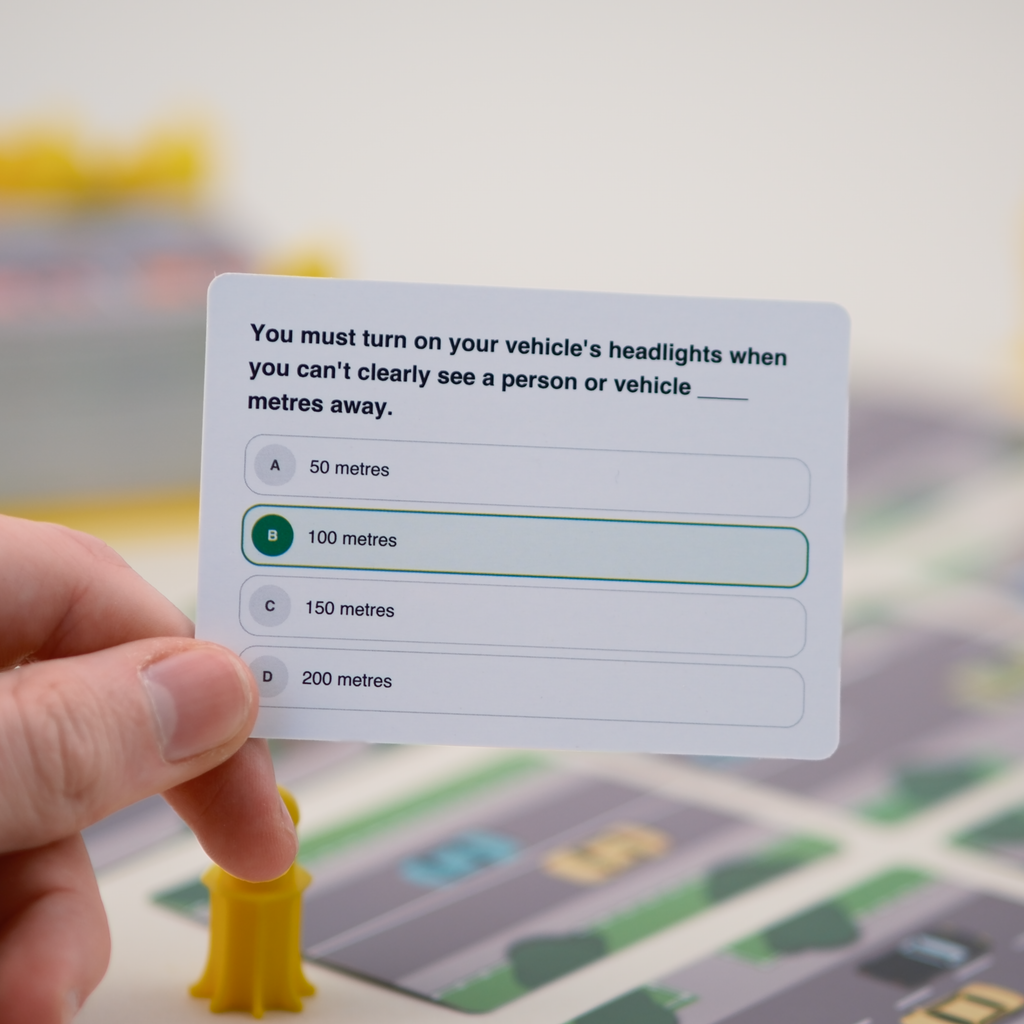Road Code Card Game